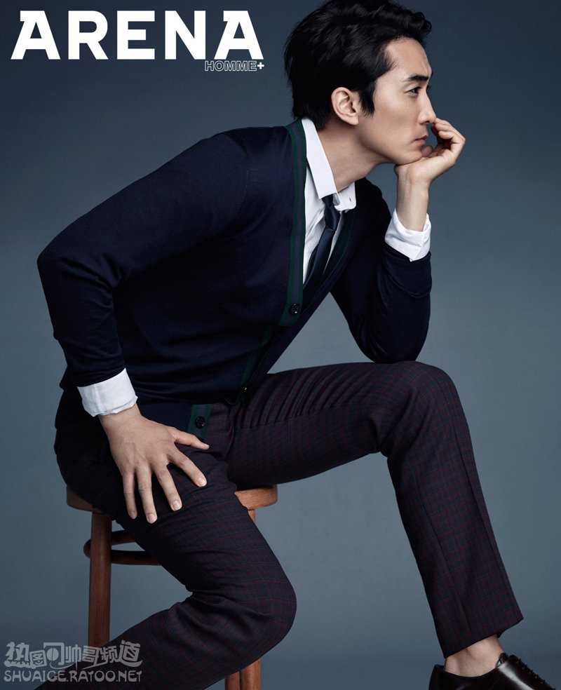 最全宋承宪《ARENA,HOMME+》时尚杂志封面相册