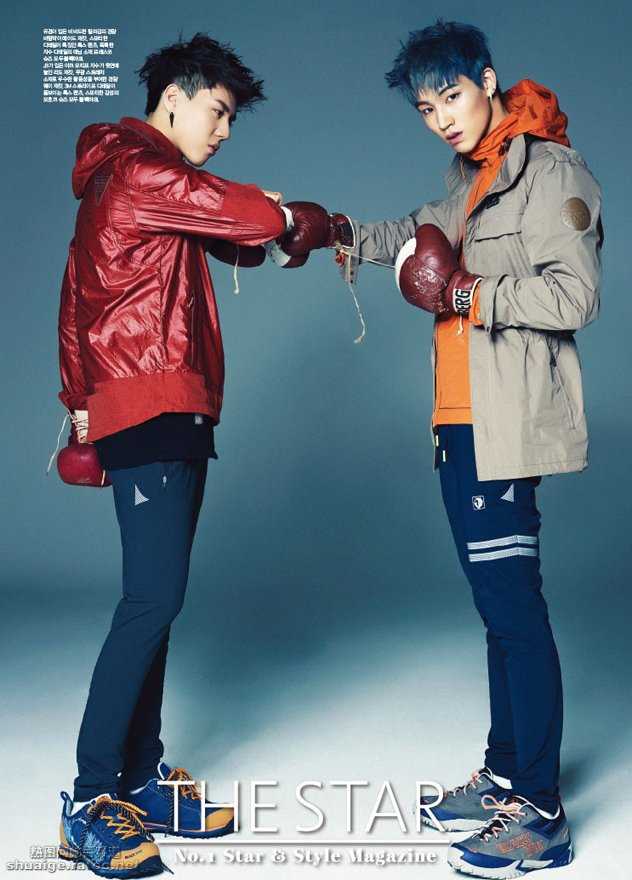 特别专辑韩国帅哥GOT7《THE,STAR》时尚杂志封面图片