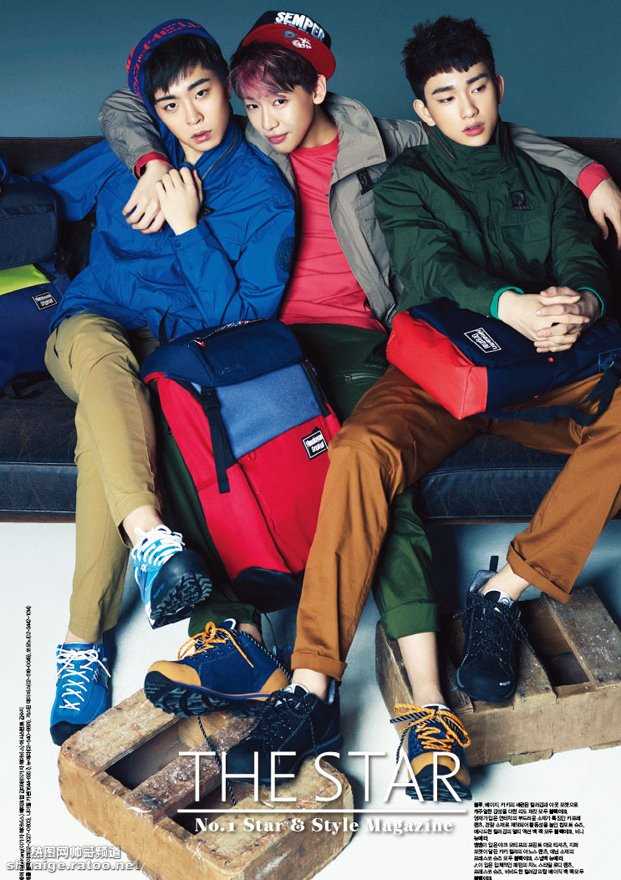 特别专辑韩国帅哥GOT7《THE,STAR》时尚杂志封面图片