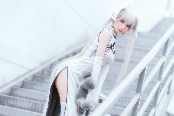 特别专辑网红美女鳗鱼霏儿COS缘之空春日野穹图片