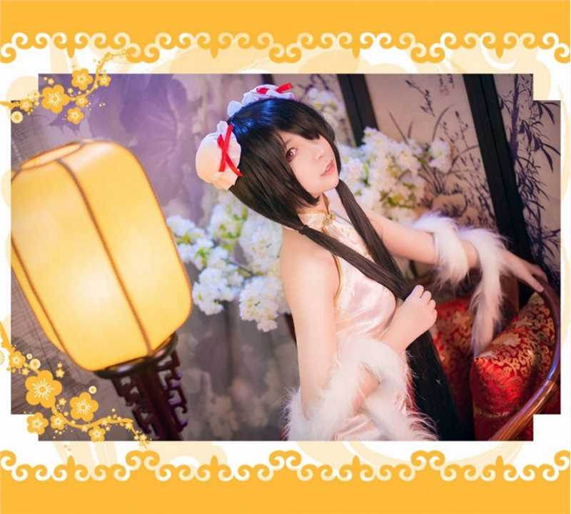 最新动漫《约会大作战》时崎狂三旗袍cosplay图集