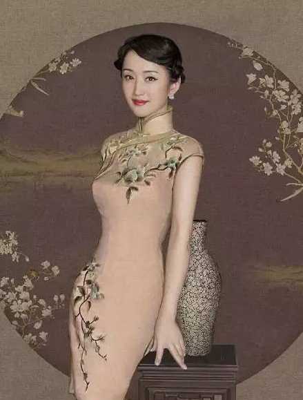 特别专辑古风民国旗袍美女明星复古风图片