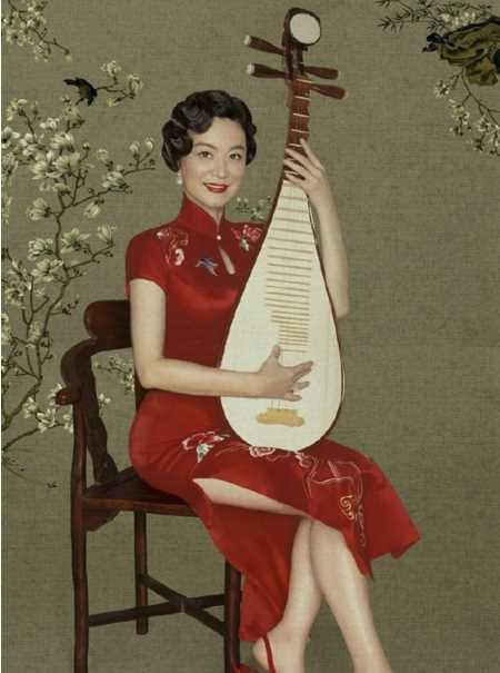 特别专辑古风民国旗袍美女明星复古风图片