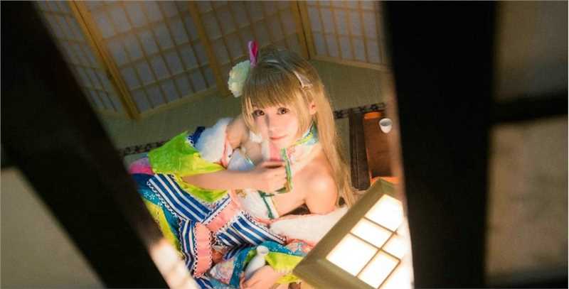 绝色美女cosplay南小鸟和风和服