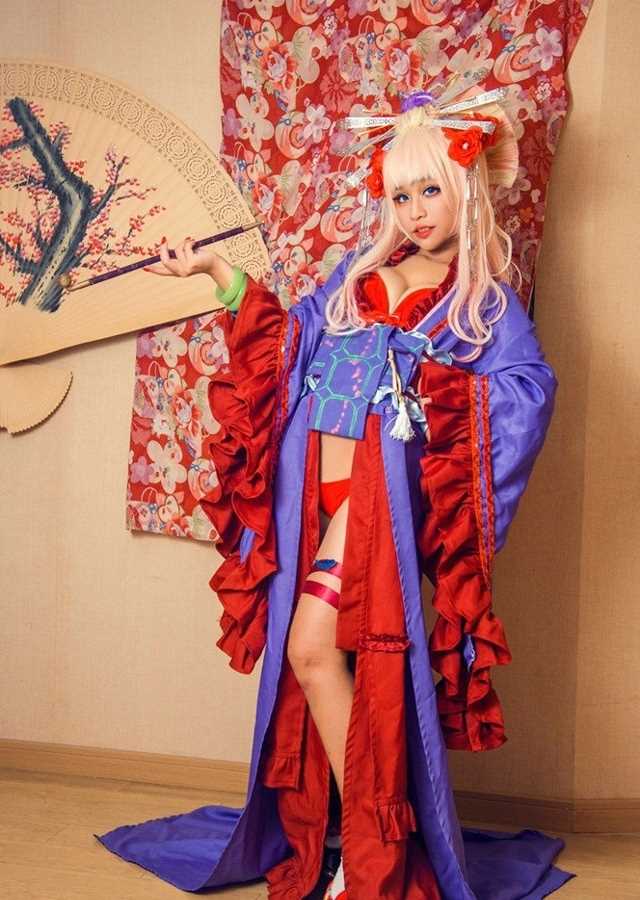 优质超时空要塞F雪露日式花魁cosplay相册