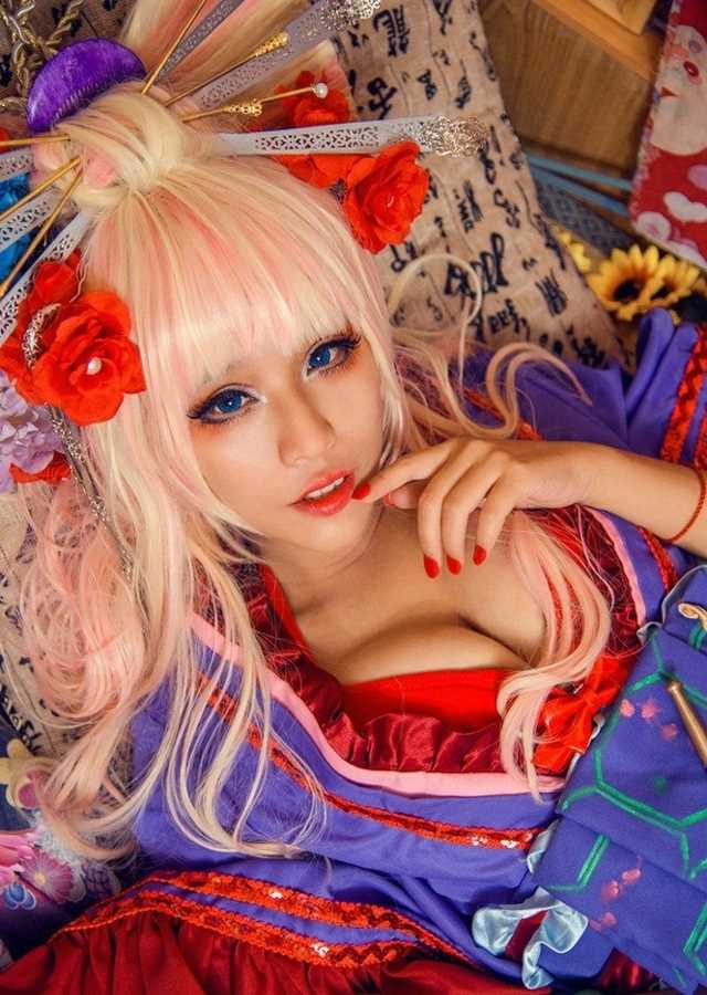 优质超时空要塞F雪露日式花魁cosplay相册