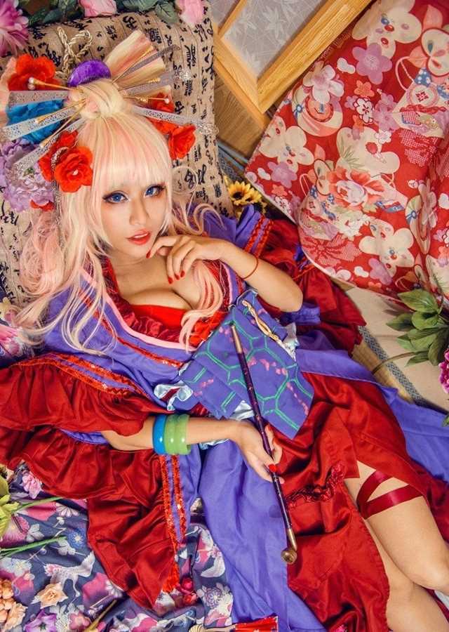 优质超时空要塞F雪露日式花魁cosplay相册