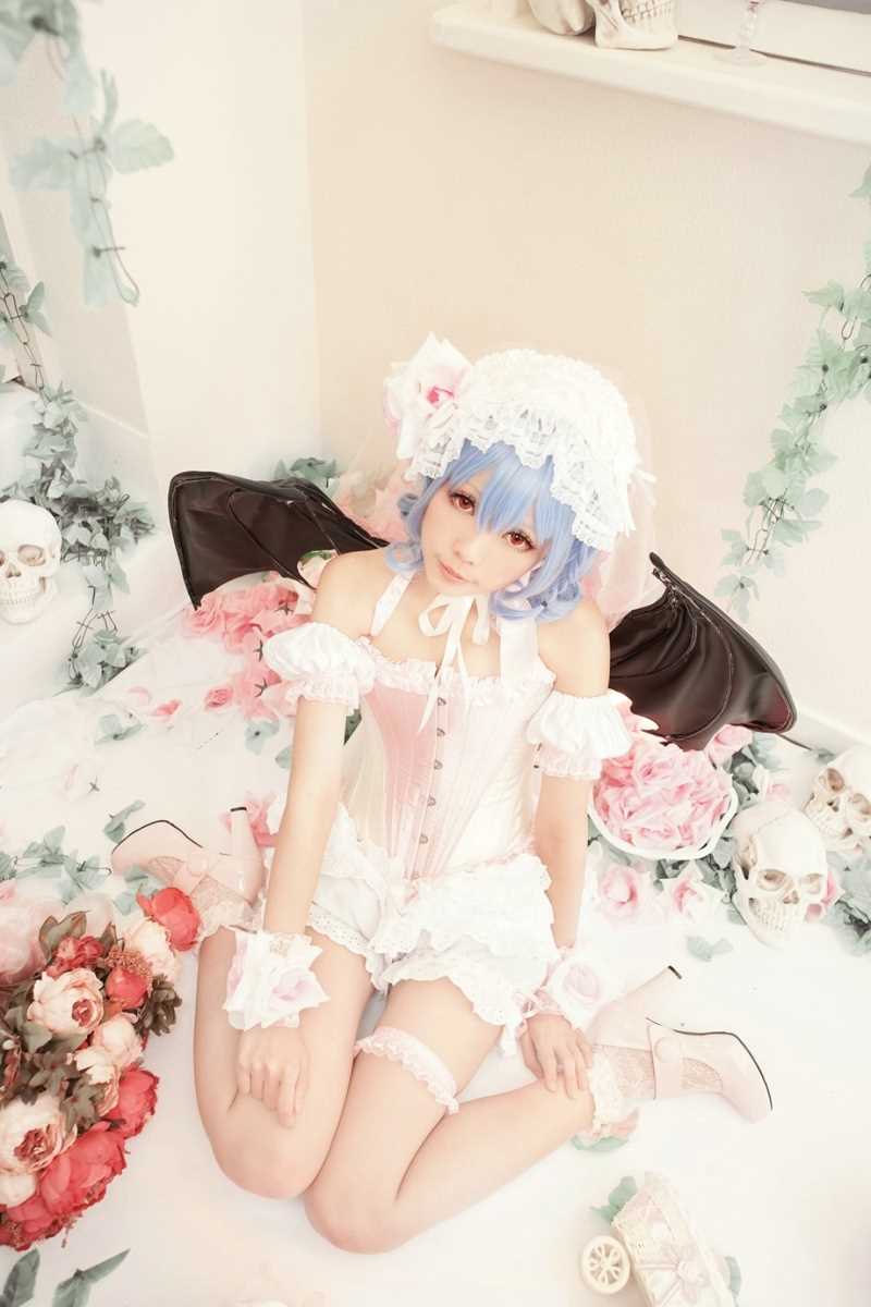 特别专辑东方Project红魔馆大小姐蕾米莉亚·斯卡雷特cosplay图片