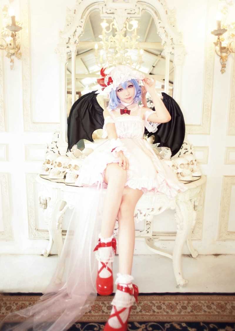 特别专辑东方Project红魔馆大小姐蕾米莉亚·斯卡雷特cosplay图片