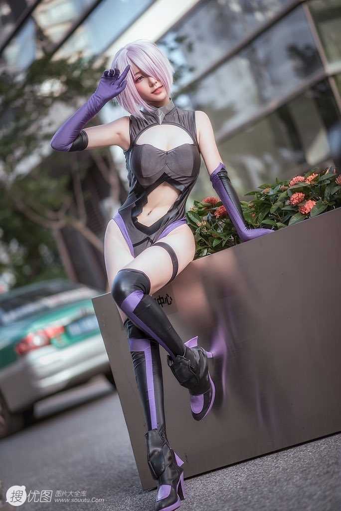 优质美女博主菌烨tako马修玉藻前斯卡哈Cosplay集图片