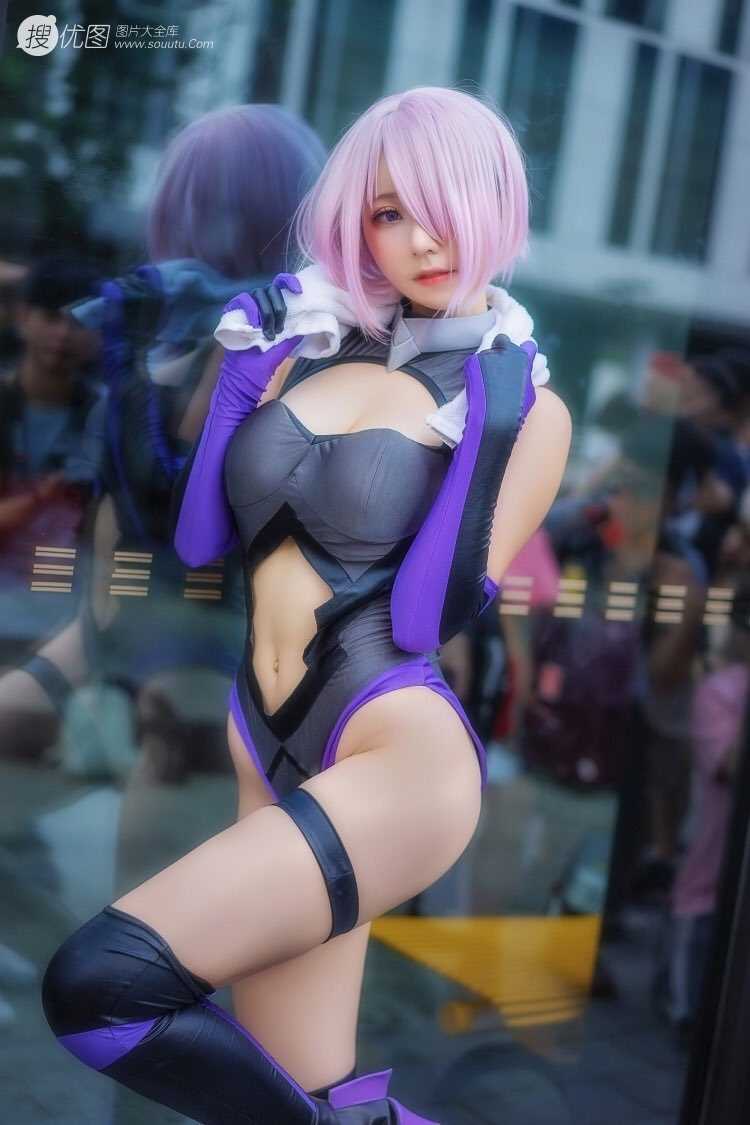 优质美女博主菌烨tako马修玉藻前斯卡哈Cosplay集图片
