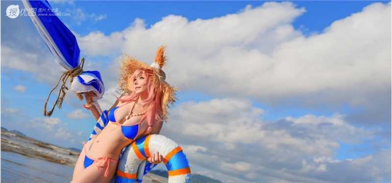 优质美女博主菌烨tako马修玉藻前斯卡哈Cosplay集图片