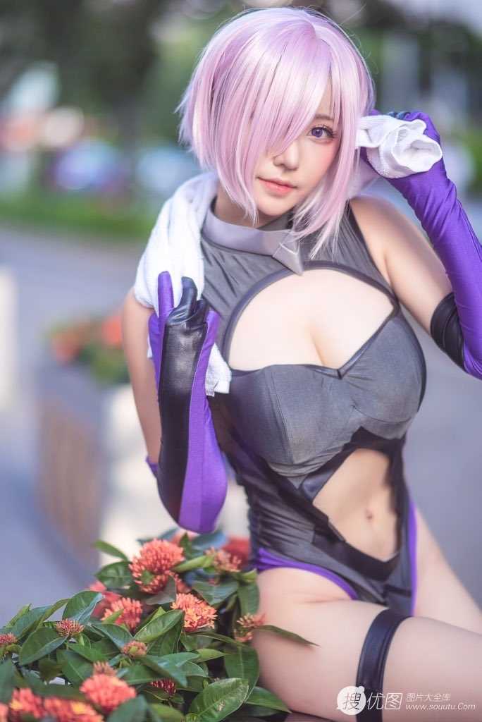优质美女博主菌烨tako马修玉藻前斯卡哈Cosplay集图片