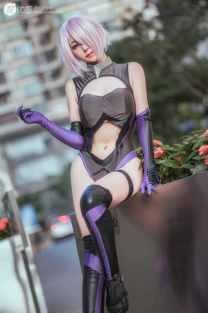 优质美女博主菌烨tako马修玉藻前斯卡哈Cosplay集图片