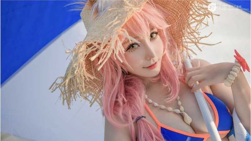 优质美女博主菌烨tako马修玉藻前斯卡哈Cosplay集图片