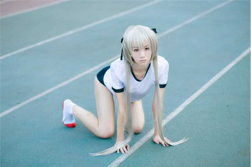 精选春日野穹穹妹体操服cosplay图册