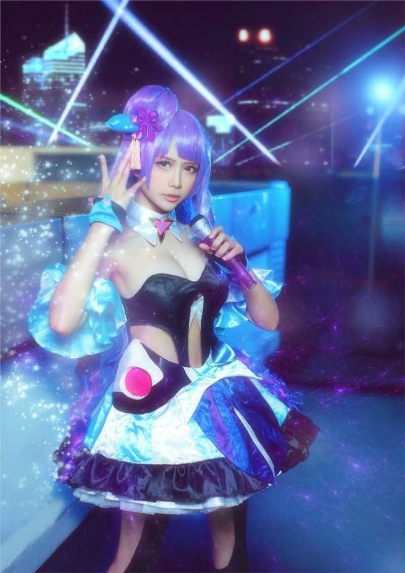 最全在动画《超时空要塞Δ》美云·金努梅尔cosply中的相册