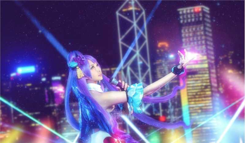 最全在动画《超时空要塞Δ》美云·金努梅尔cosply中的相册