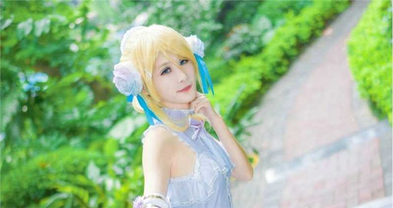 最新《lovelive!》绚濑绘里cosply壁纸