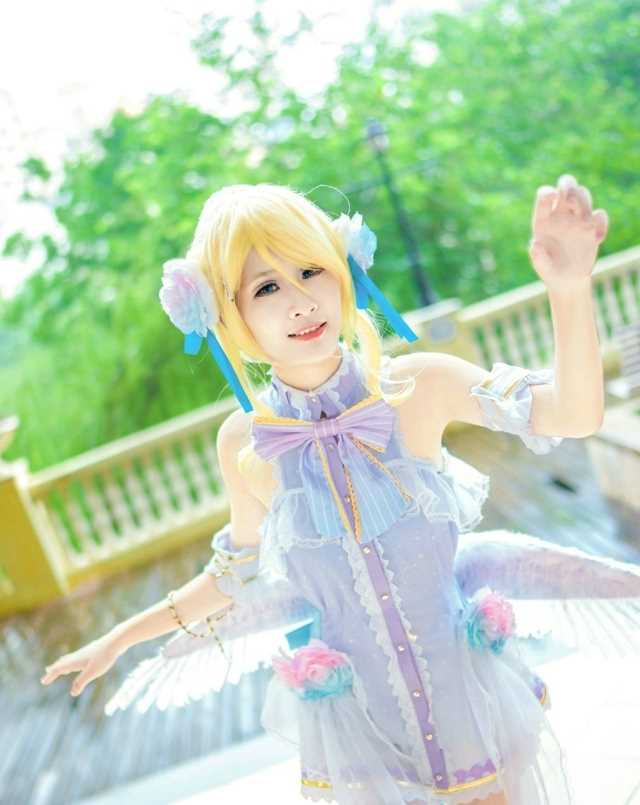 最新《lovelive!》绚濑绘里cosply壁纸