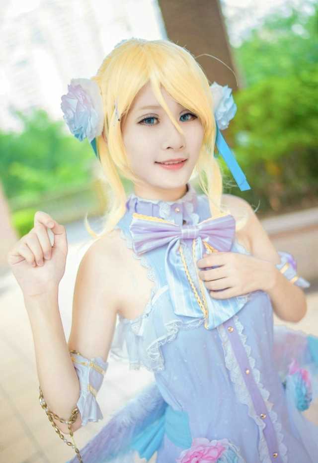 最新《lovelive!》绚濑绘里cosply壁纸