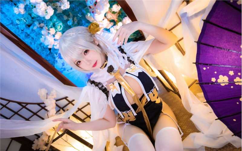 碧蓝航线天狼星碧波青云皮肤cosplay