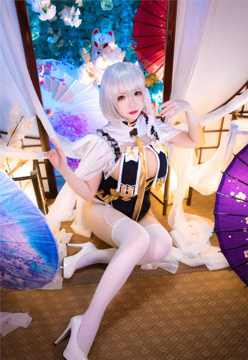 碧蓝航线天狼星碧波青云皮肤cosplay