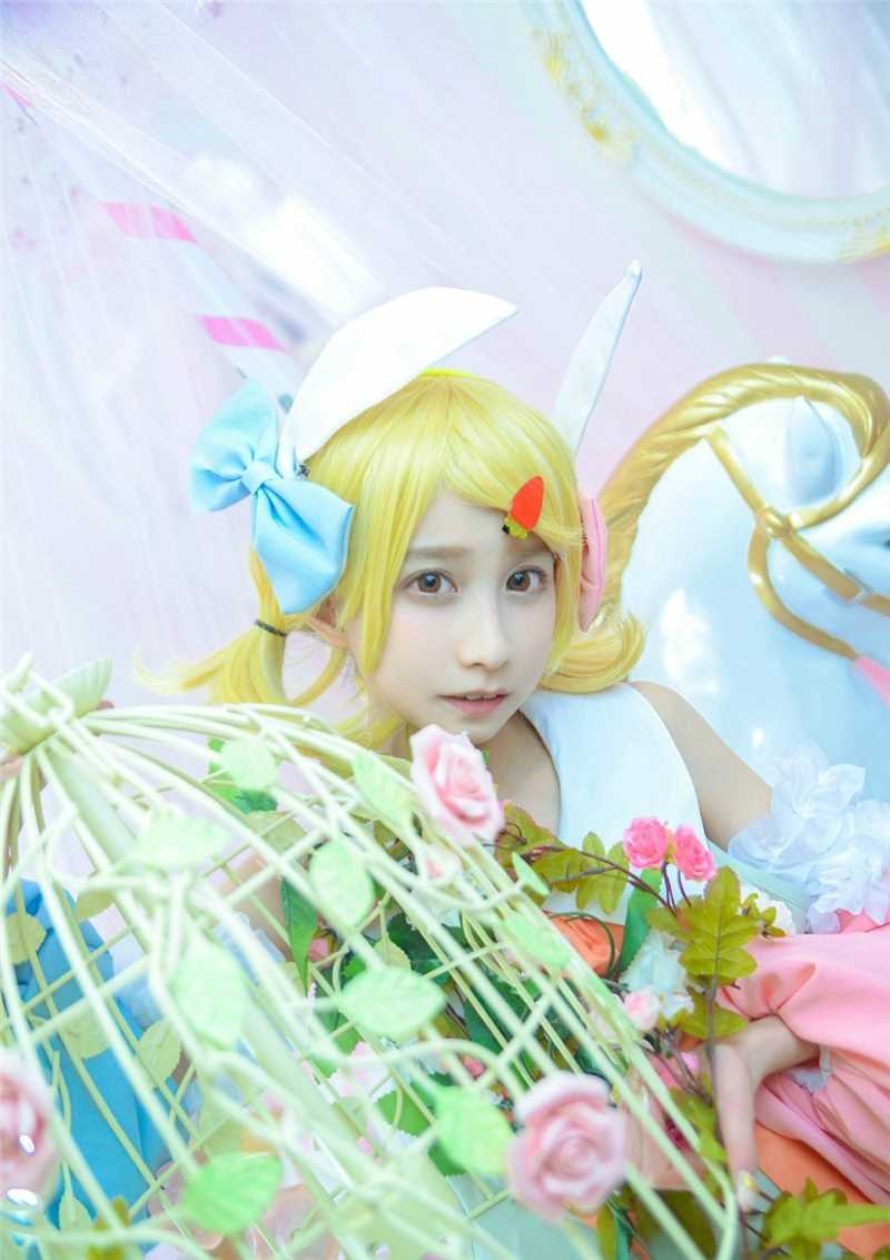 高清呆萌可爱镜音双子cosplay图册