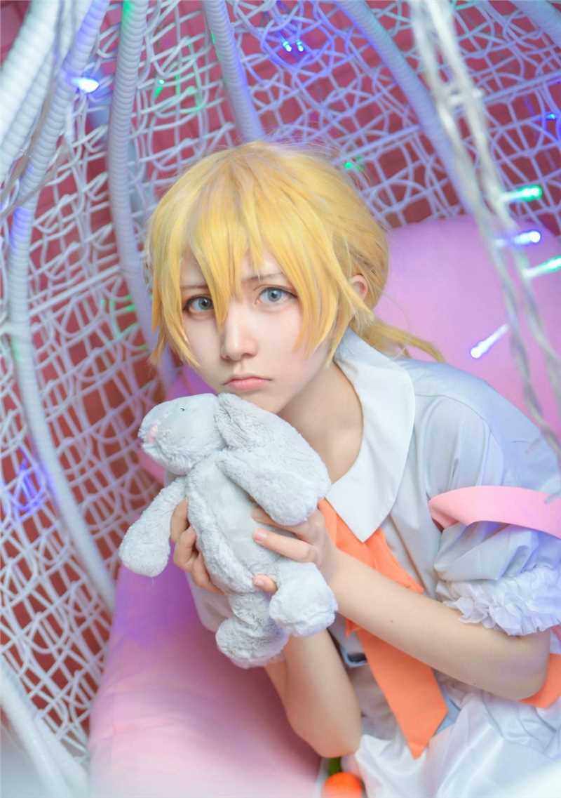 高清呆萌可爱镜音双子cosplay图册