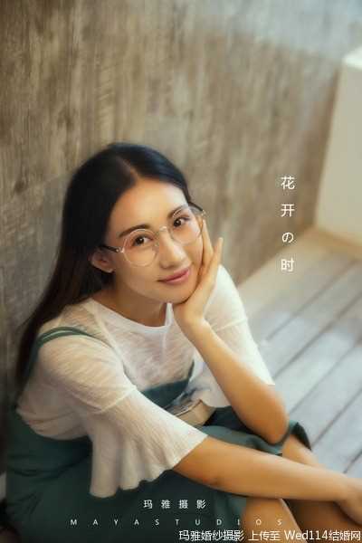 花开之时文艺文学系少女摄影