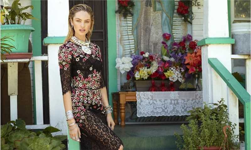 最新性感美女超模坎蒂丝斯瓦内普尔大长腿馆壁纸