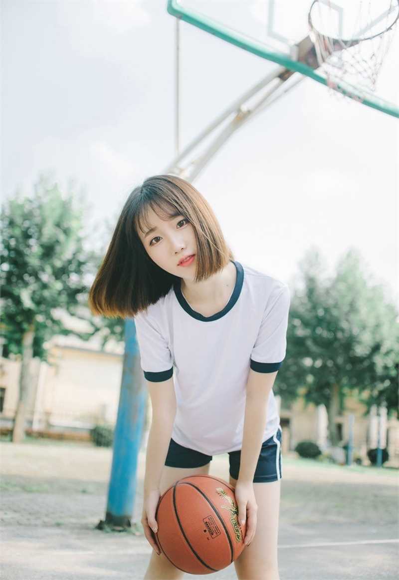 精选校园篮球宝贝少女日系体操服图册