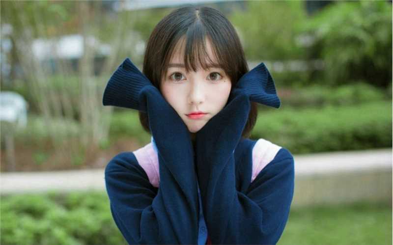 高清杏眼学生制服美女清纯迷情校园集图集