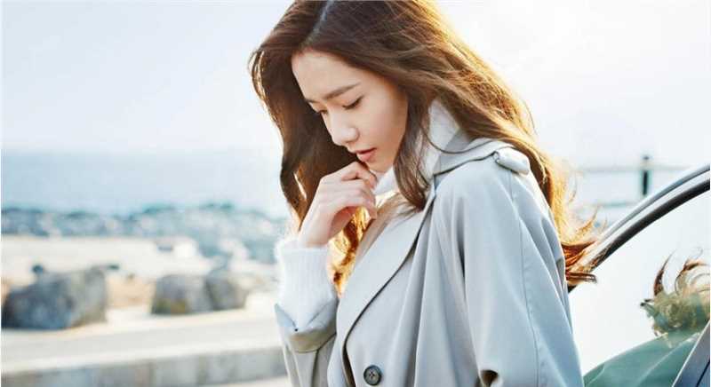 优质林允儿清新甜美女孩风森系户外温柔时尚图片相册