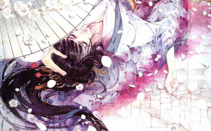 高清古装美女图片漫画古风唯美壁纸手机女生背景大全图集