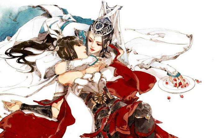 高清古装美女图片漫画古风唯美壁纸手机女生背景大全图集