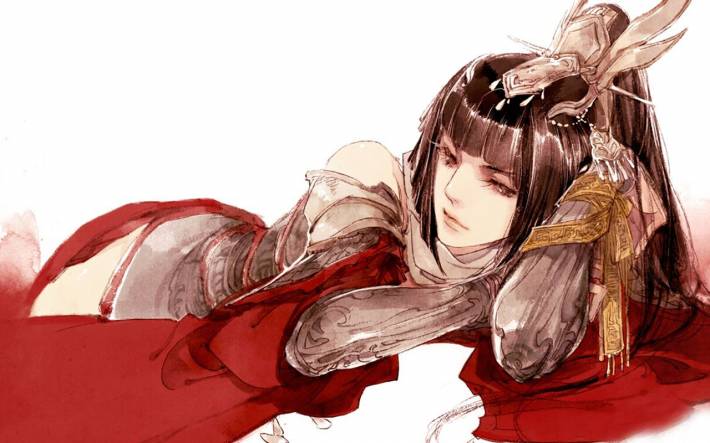 高清古装美女图片漫画古风唯美壁纸手机女生背景大全图集