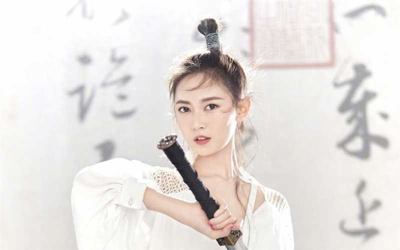 高清古装美女陈钰琪武侠风格图片图集