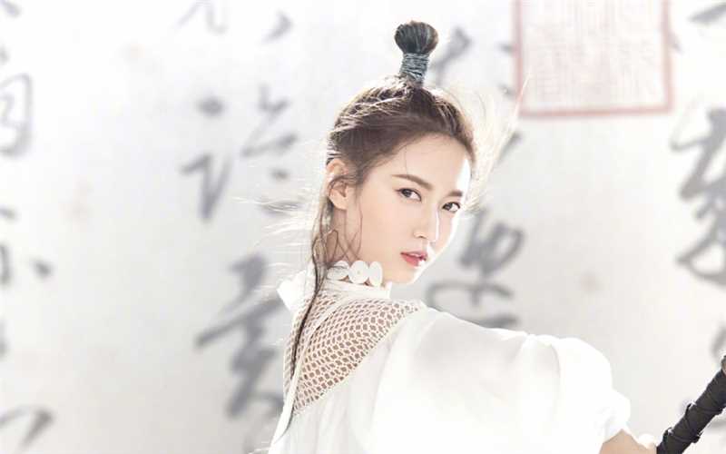 高清古装美女陈钰琪武侠风格图片图集