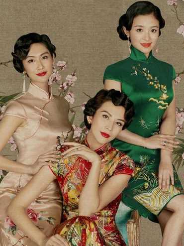 特别专辑古风民国旗袍美女明星复古风图片