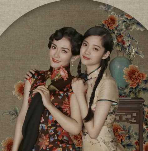 特别专辑古风民国旗袍美女明星复古风图片