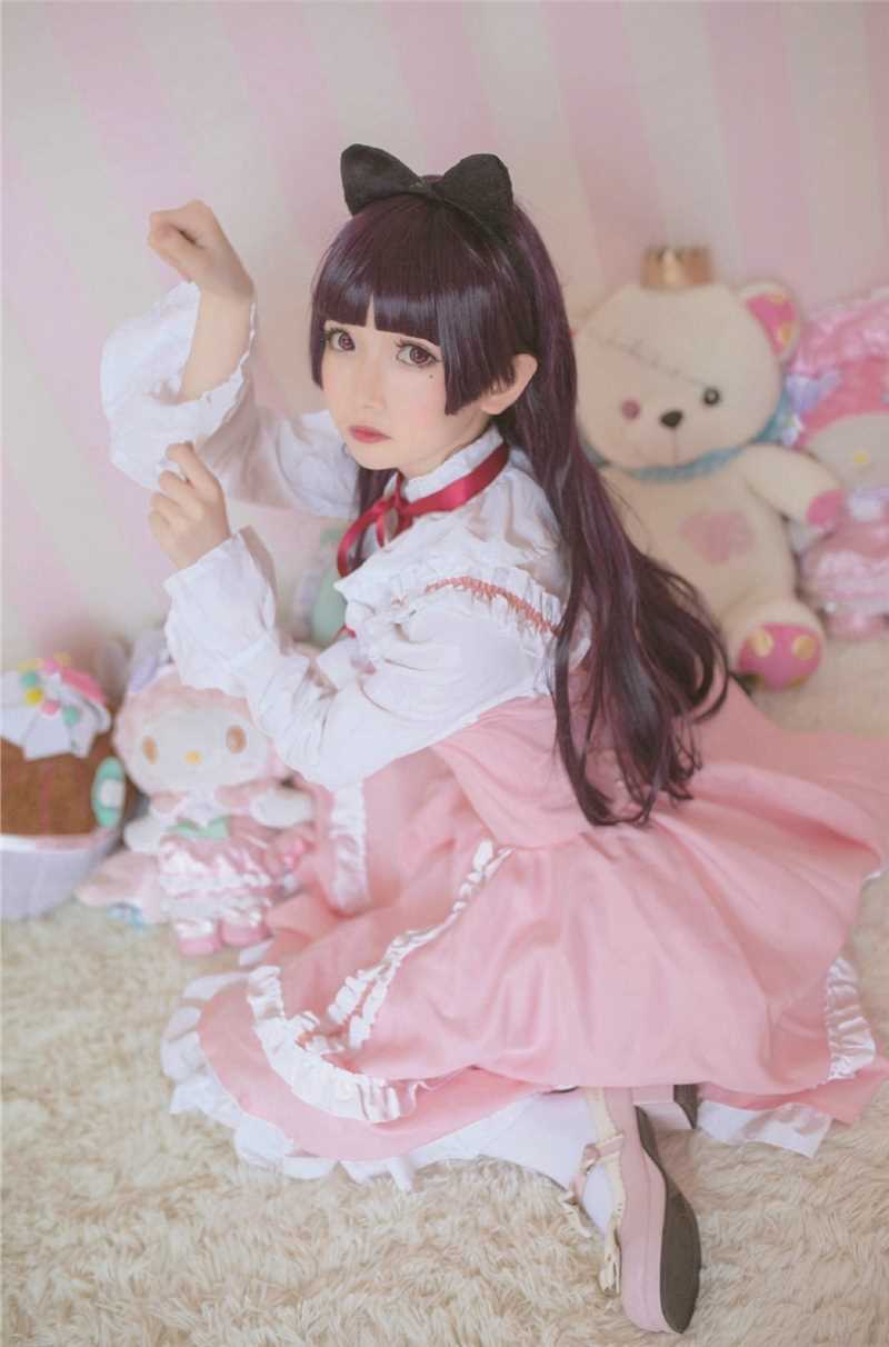 优质黑猫五更琉璃cosplay可爱图片