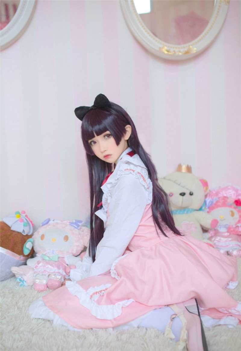 优质黑猫五更琉璃cosplay可爱图片