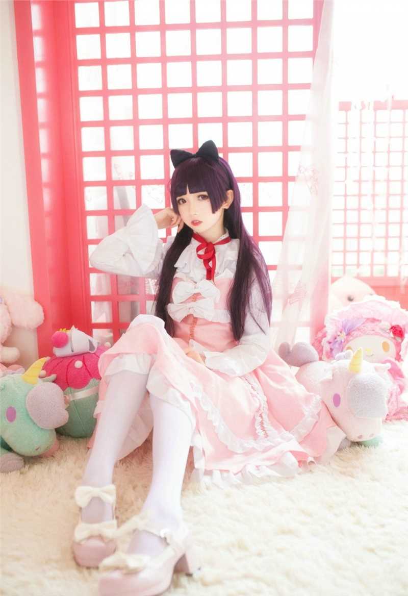 优质黑猫五更琉璃cosplay可爱图片