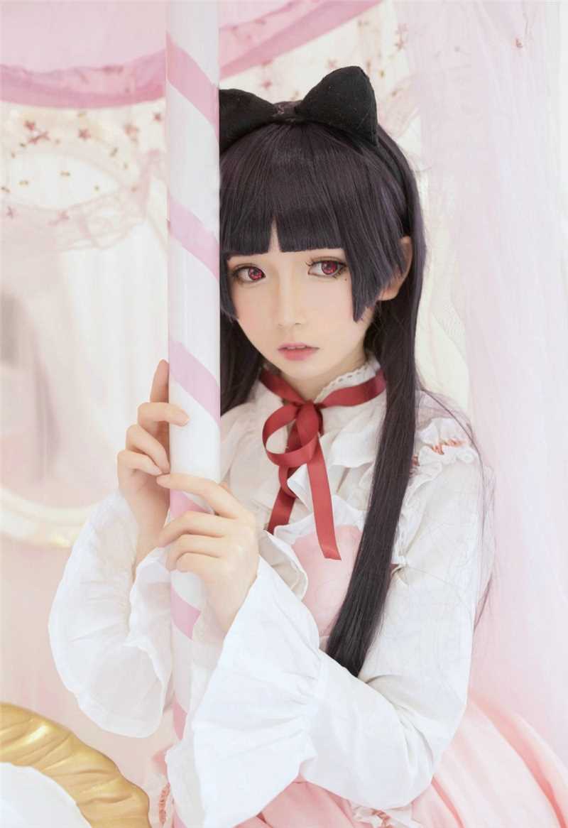 优质黑猫五更琉璃cosplay可爱图片
