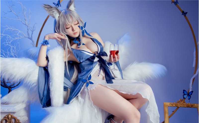 优质游戏《碧蓝航线》信浓服cosplay相册