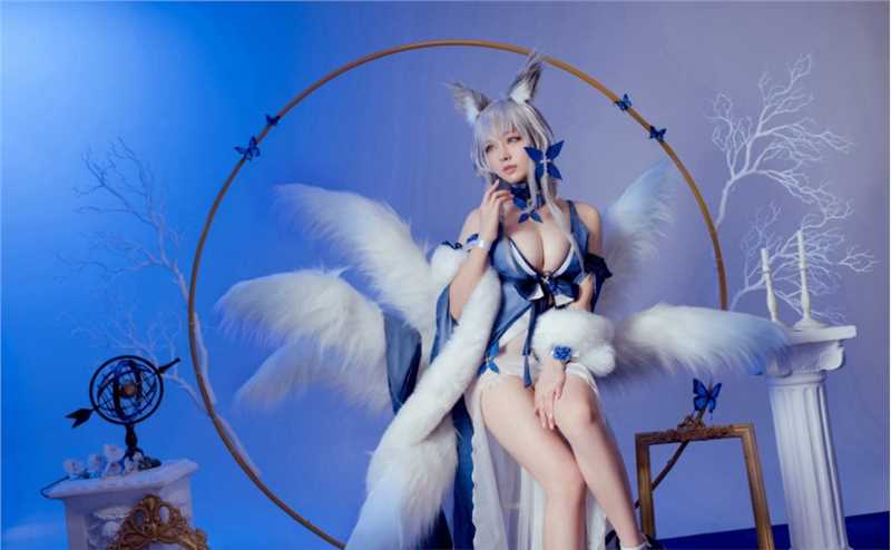 优质游戏《碧蓝航线》信浓服cosplay相册