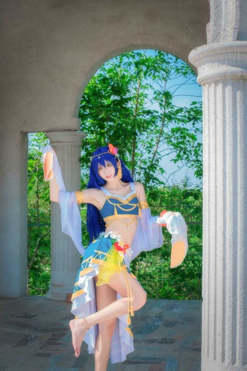 特别专辑《LoveLive!》园田海未娘cosplay图片
