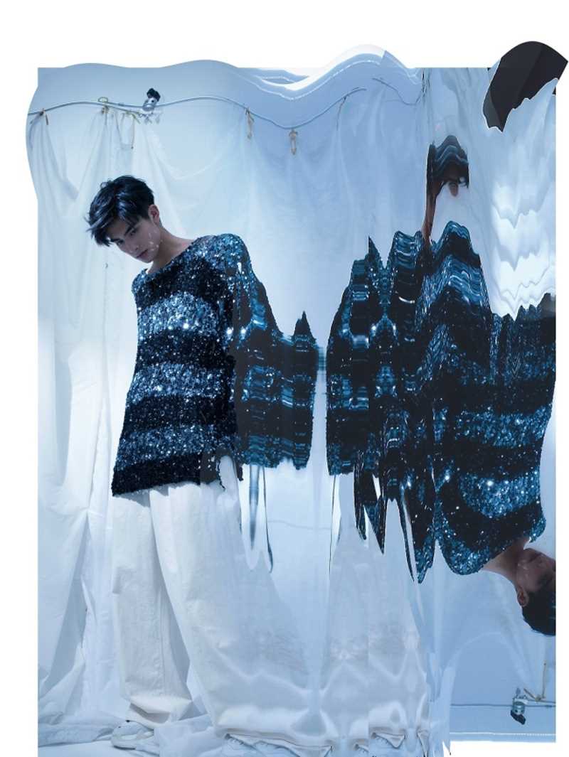 特别专辑中国95后小鲜肉宋威龙个性时尚杂志封面图片图片