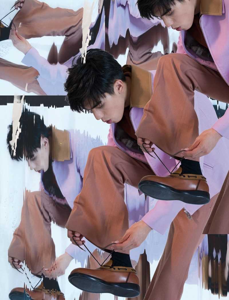 特别专辑中国95后小鲜肉宋威龙个性时尚杂志封面图片图片